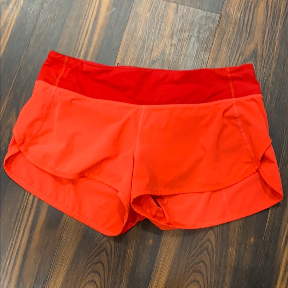 Lululemon 2.5” speed shorts